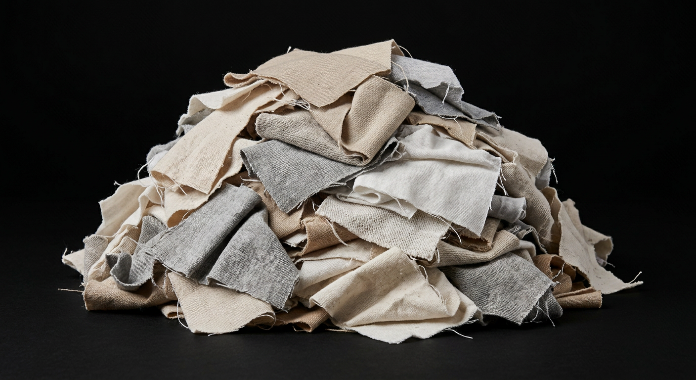 White Cotton Clips – Gazi Rags Bangladesh